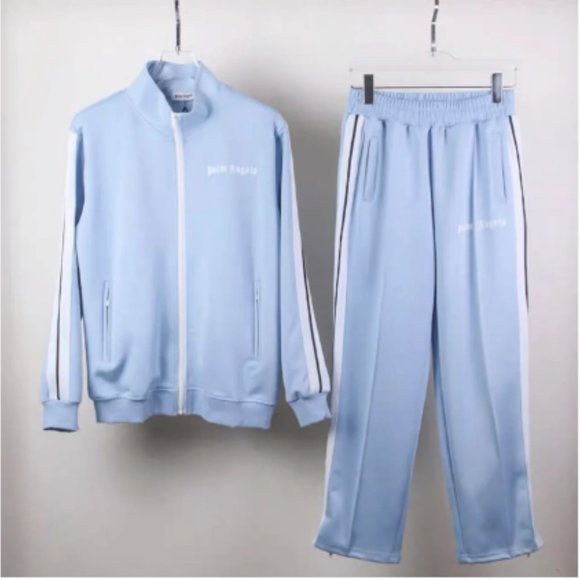 PALM ANGELS MEN'S FULL TRACKSUIT SET HOODIE & PANTS - All Sizes - All Colors - Picture 14 of 15